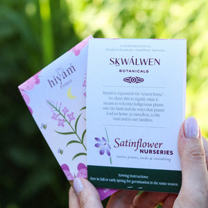 Xach’t (Fireweed) Seed Packets - HIÝÁḾ Project 2024